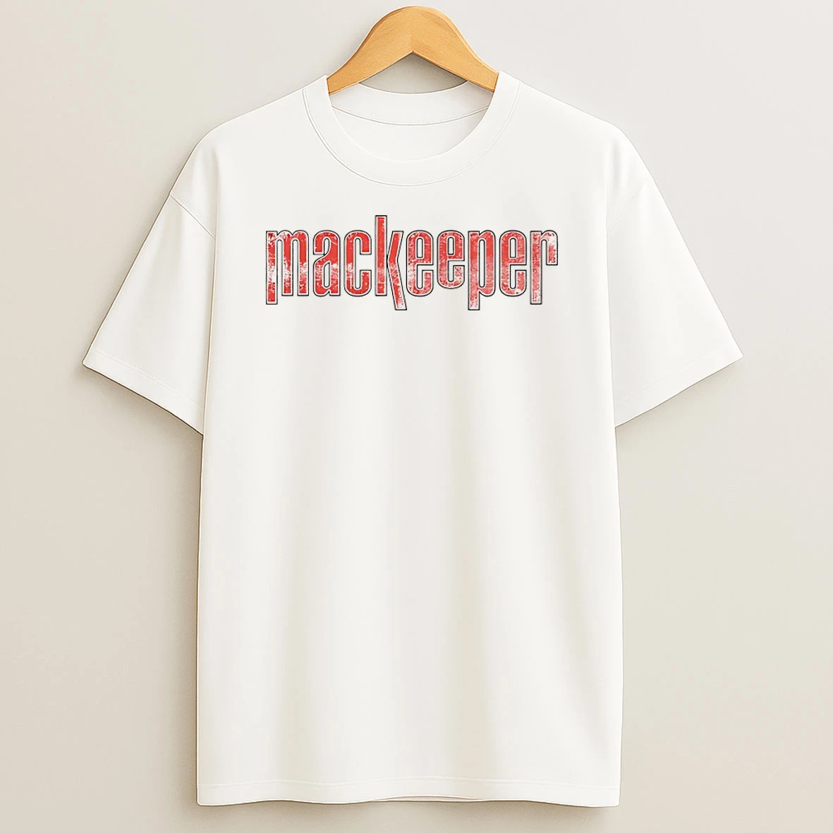 Ruby Cruz Wearing Mackeeper Shirts