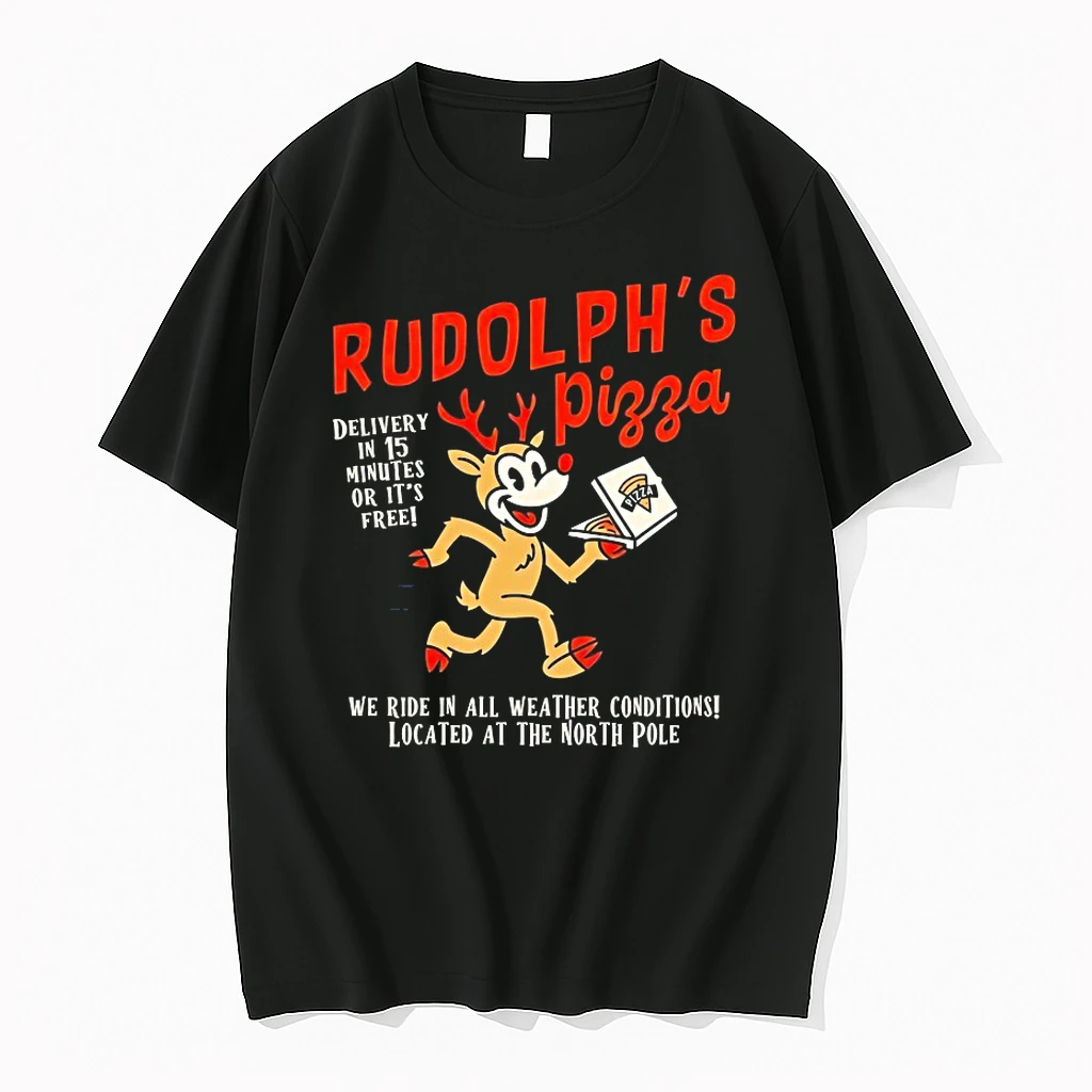 Rudolphs Pizza Delivery In 15 Minutes Or Its Free Shirts