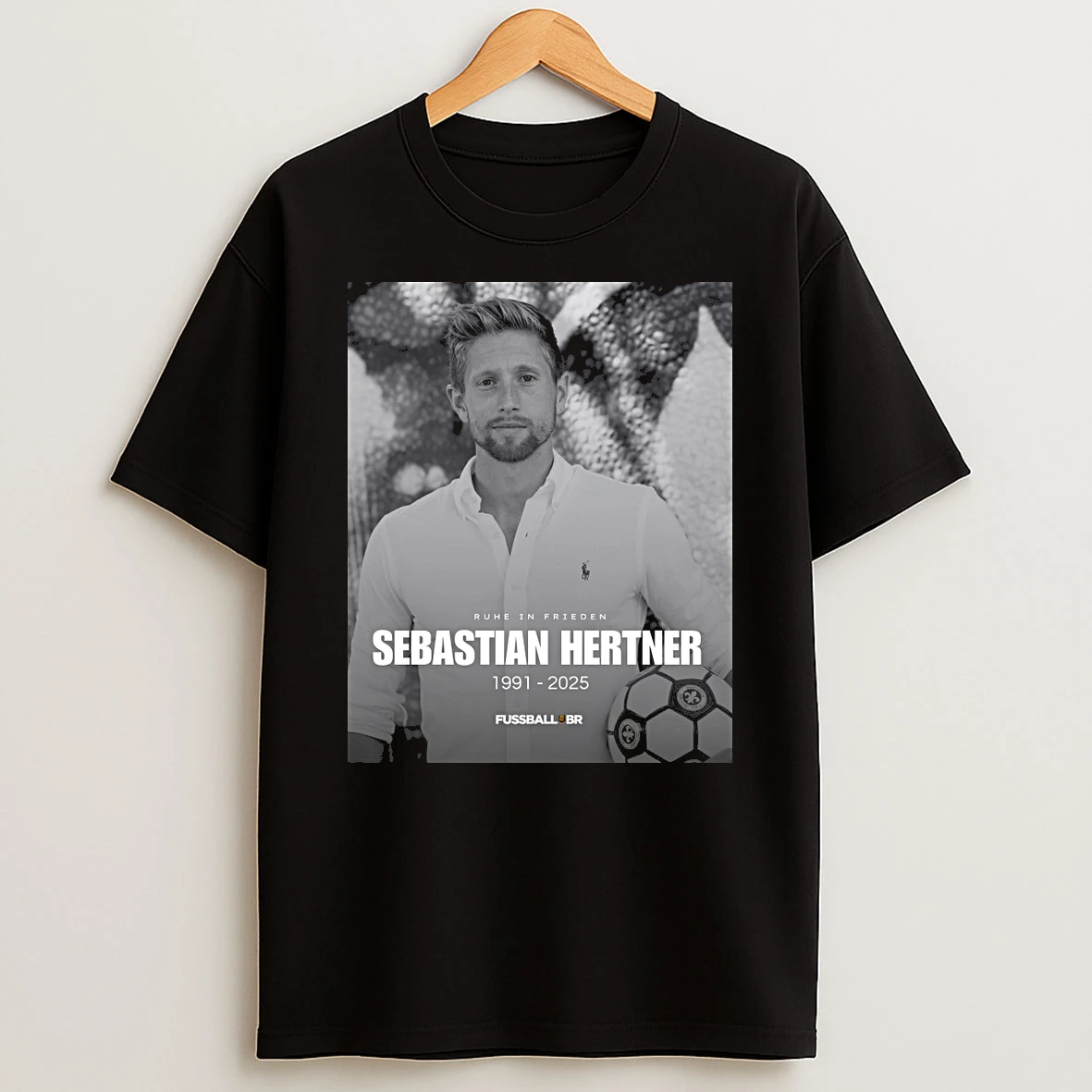Ruhe In Frieden Sebastian Hertner 1991 2025 Fussball Brasil Shirts