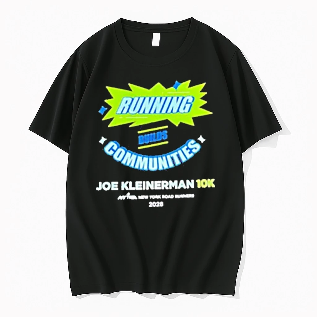 Running Builds Communities Joe Kleinerman 10k 2026 Shirts