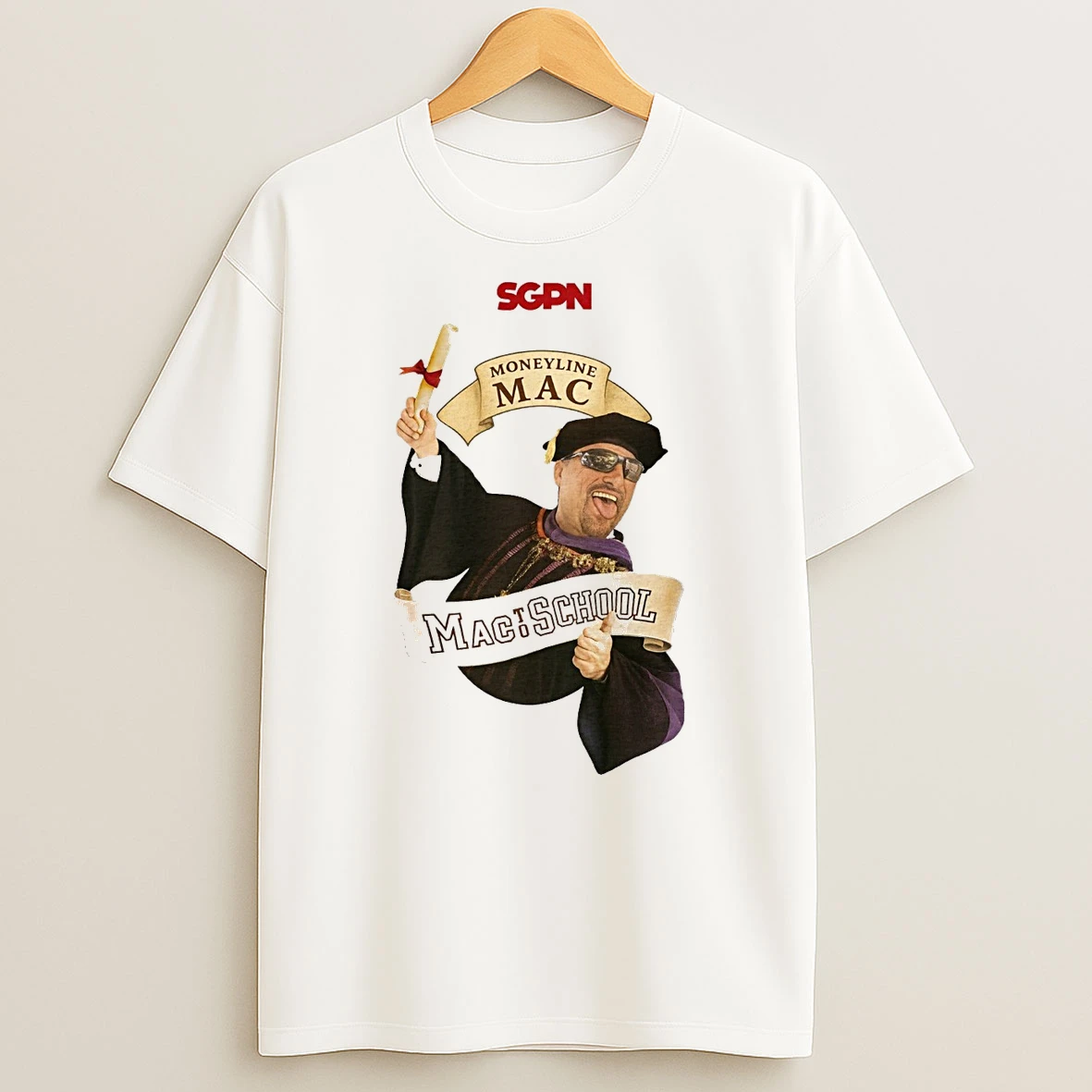 Sgpn Moneyline Mac Mac To School Ryan Mcintyre Shirts