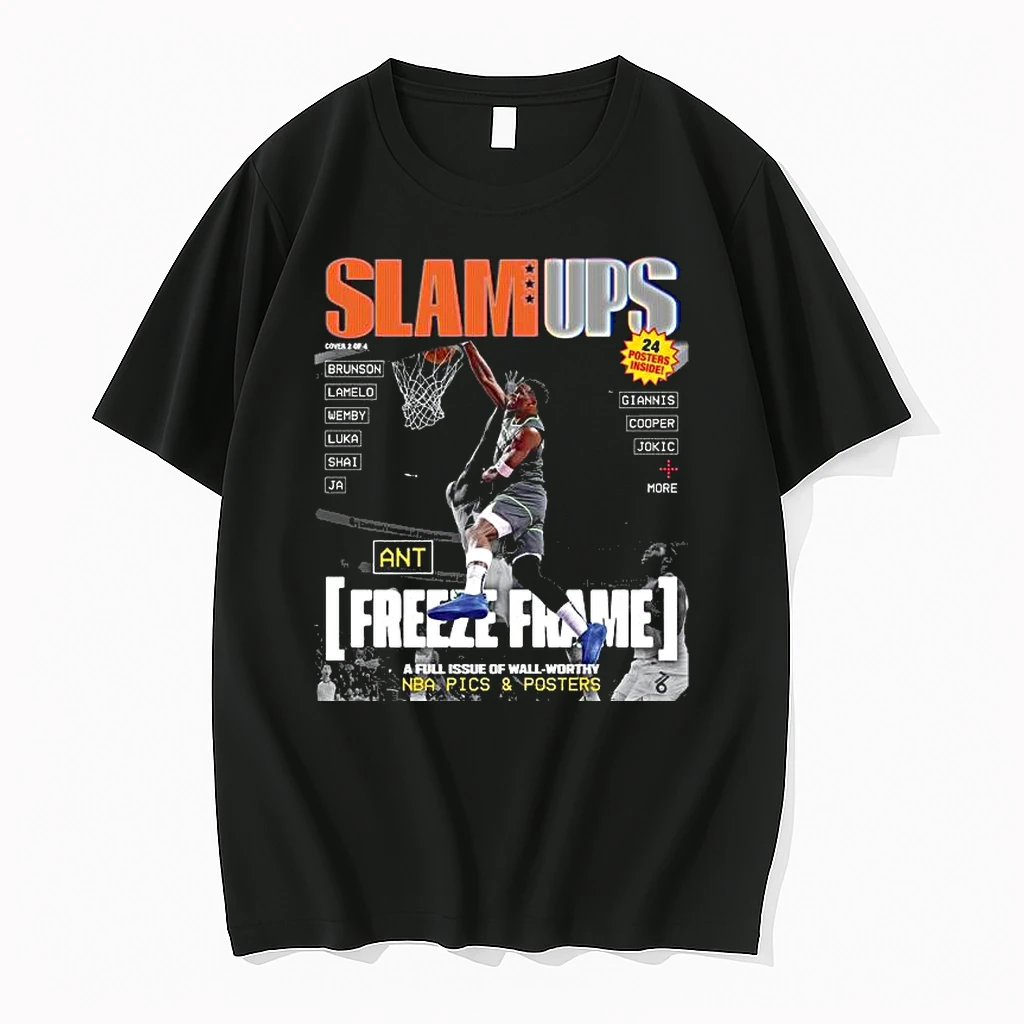 Slamups Anthony Edwards Magazine Shirts