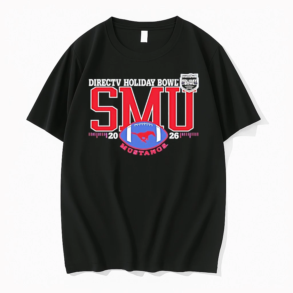 Smu Mustangs 2026 Directv Holiday Bowl Football Shirts
