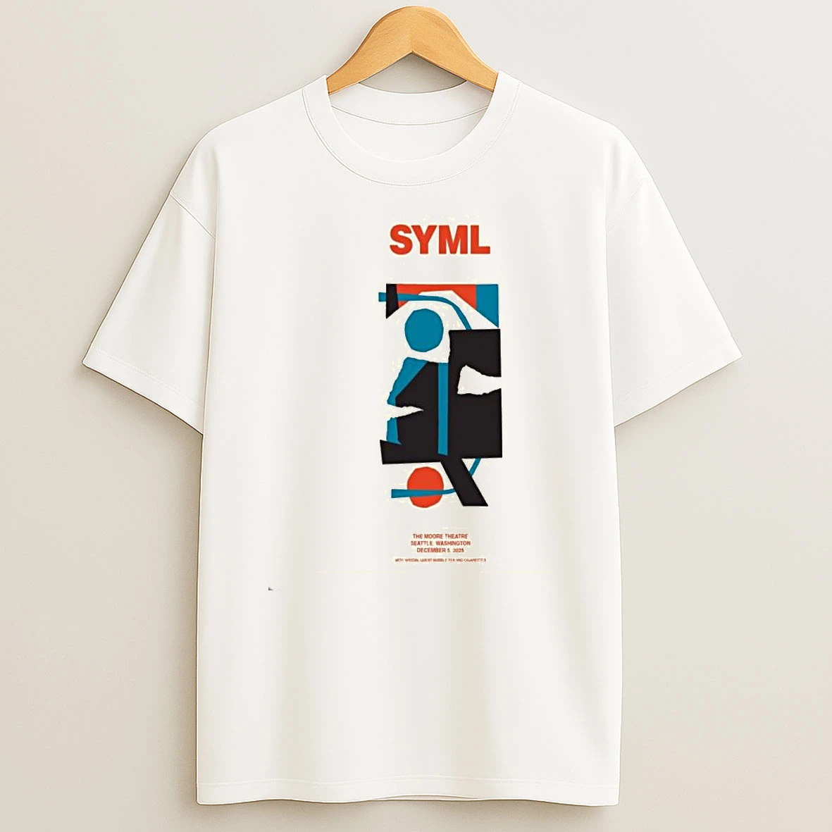 Syml Seattle Washington December 5 2025 Concert Shirts