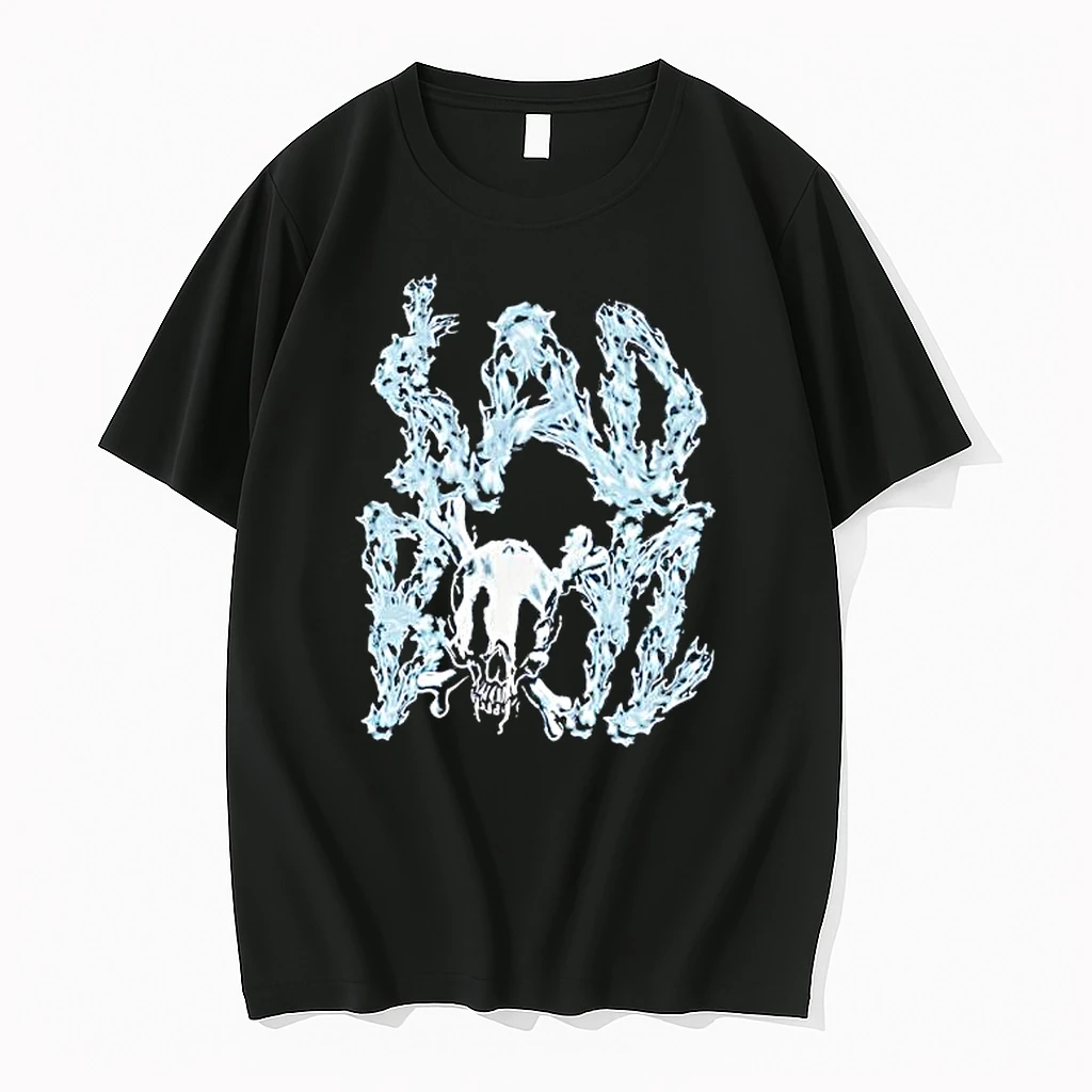 Sad Boyz Chrome Skull Graphic Shirts