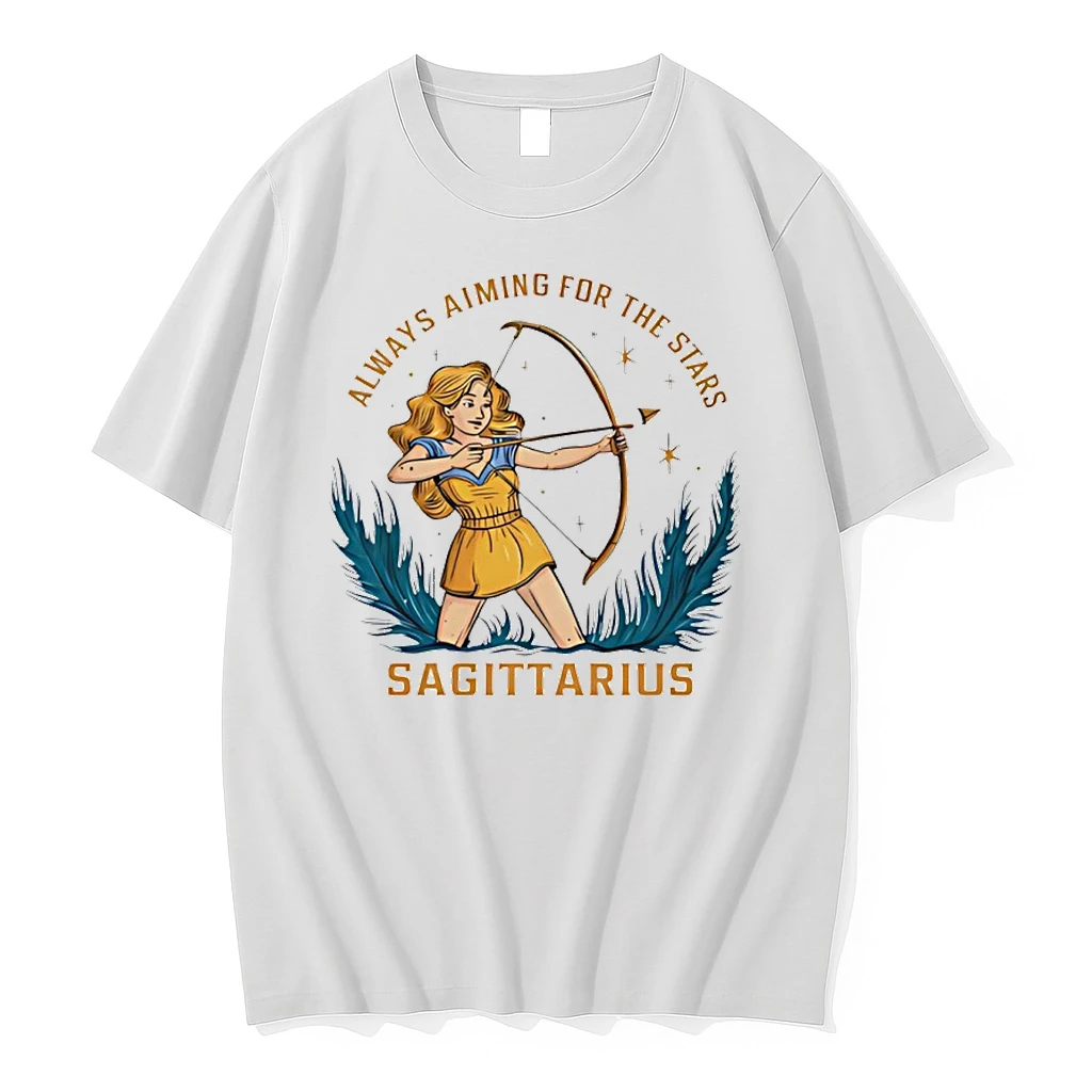 Sagittarius Zodiac Always Aiming For The Stars Art Shirts