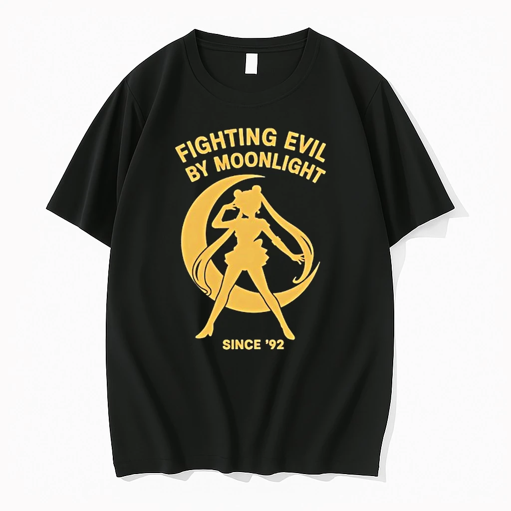 Sailor Moon Fighting Evil By Moonlight Since 92 Shirts