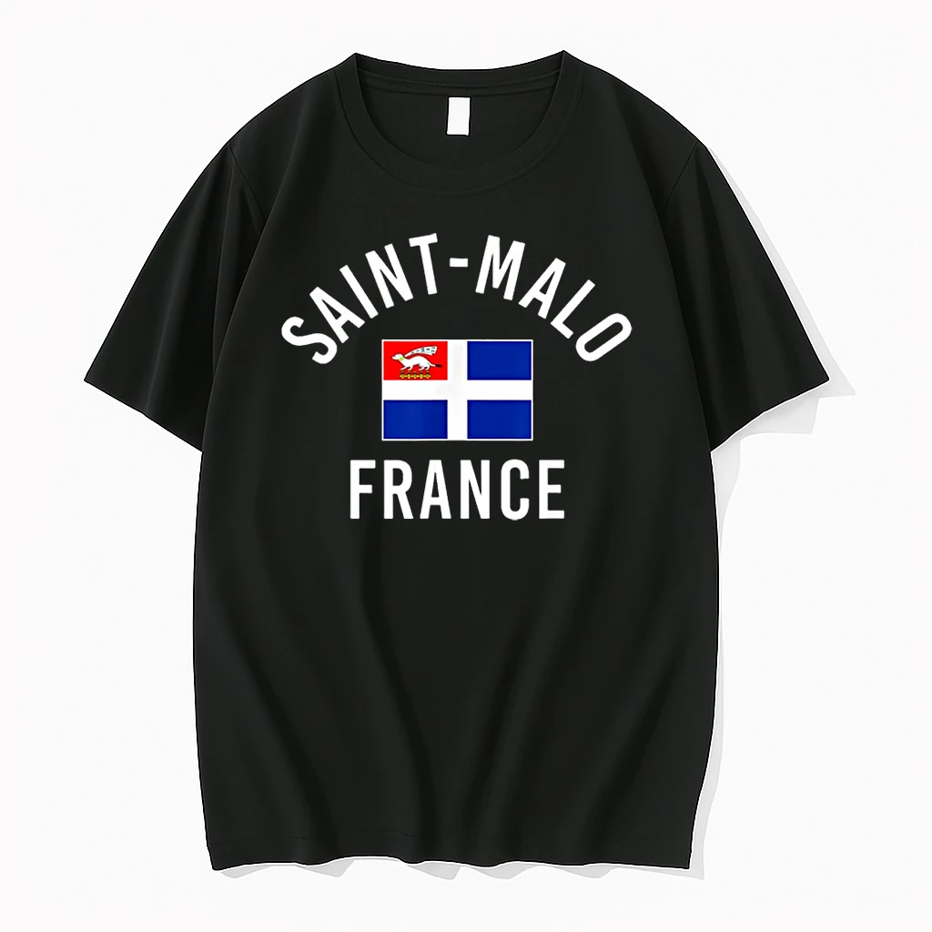 Saint Malo France Flag Shirts
