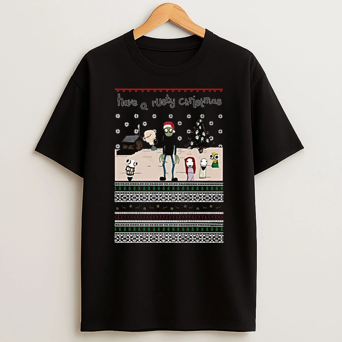 Salad Fingers Have A Rusty Ugly Christmas Shirts