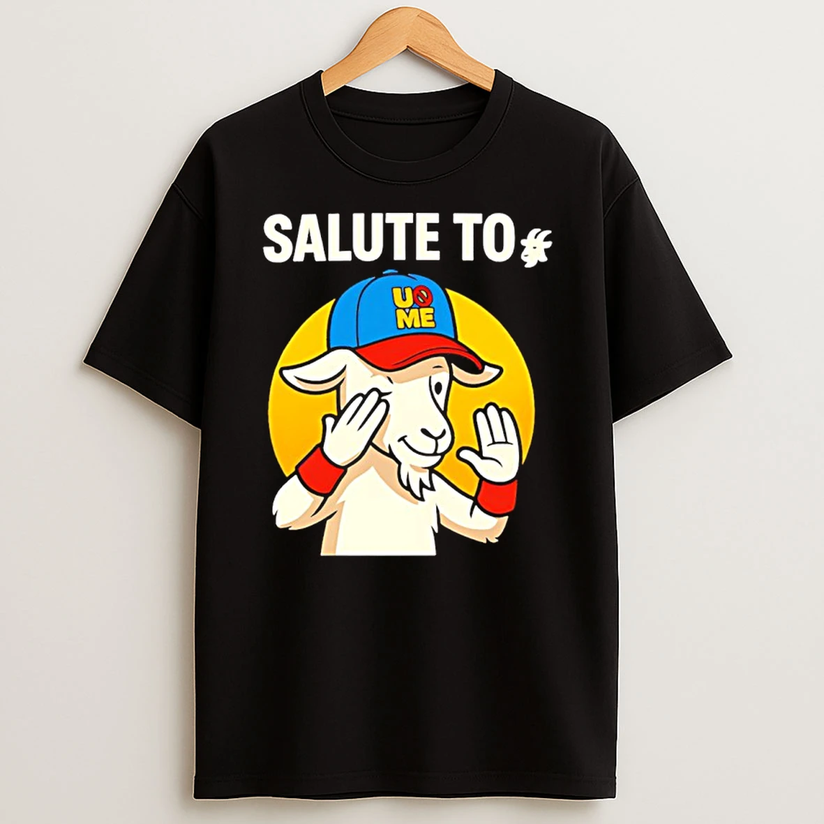 Salute To John Cena Retirement Goat Tribute Wwe Cartoon Shirts