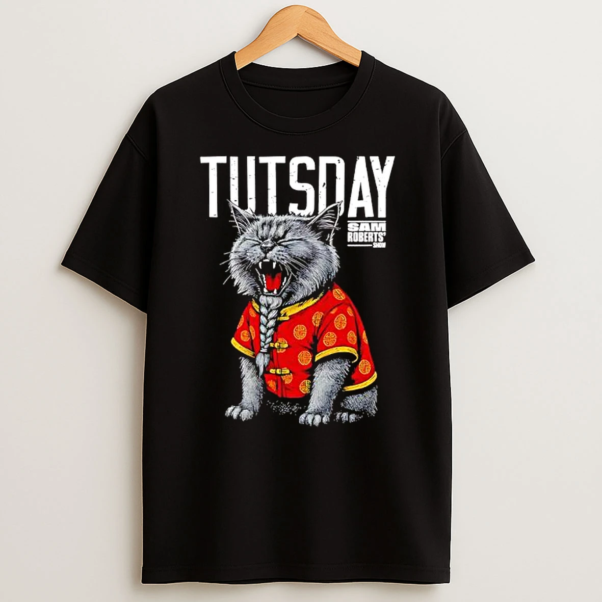 Sam Roberts Show Tutsday Cat Graphic Shirts