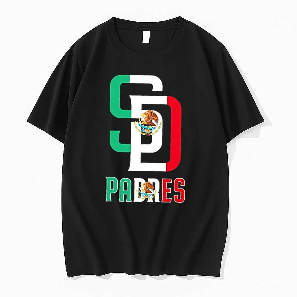 San Diego Padres Baseball X Mexican Flag Shirts