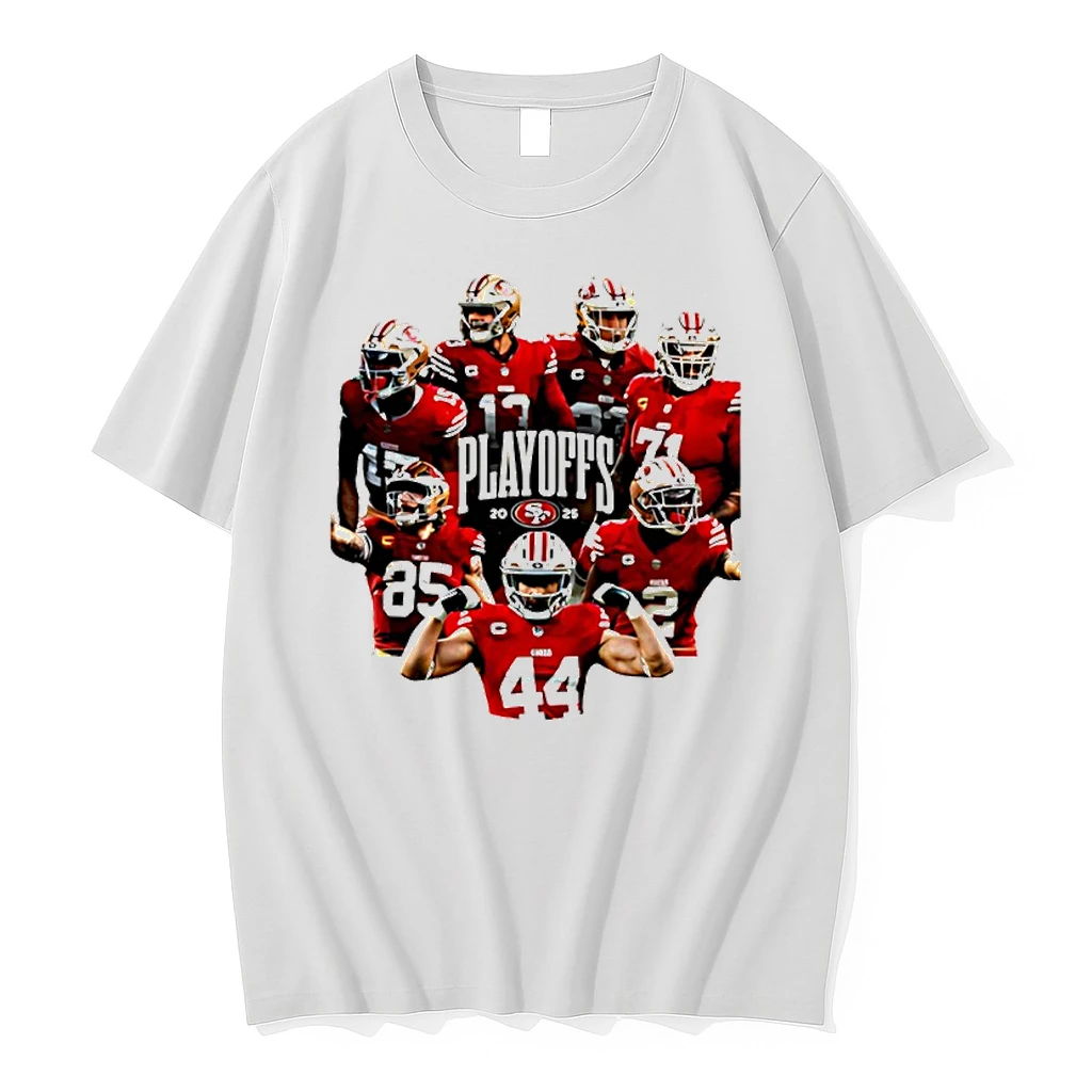 San Francisco 49ers 2025 Nfl Playoffs All Team Shirts