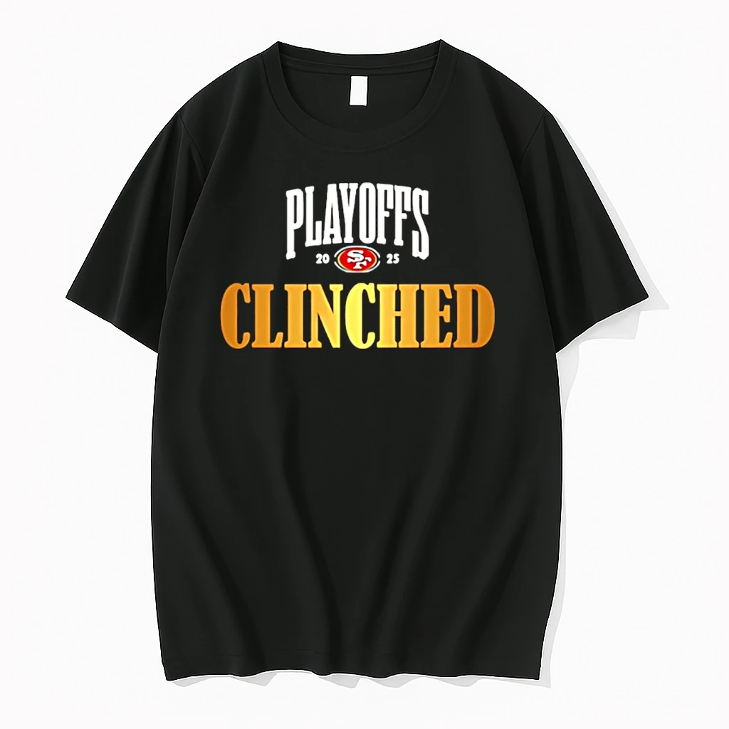 San Francisco 49ers 2025 Playoffs Clinched Shirts