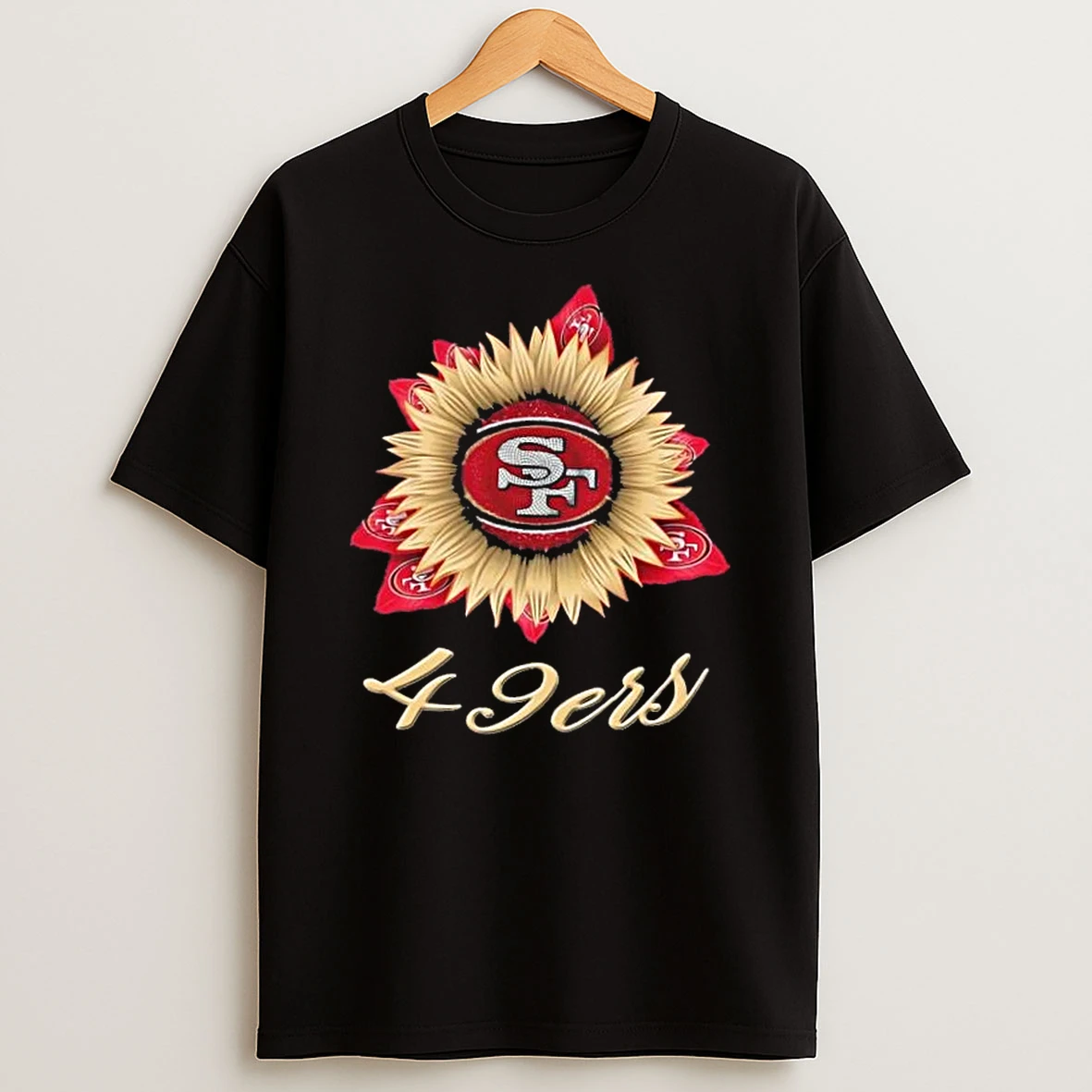 San Francisco 49ers Football X Sunflower Graphic Shirts