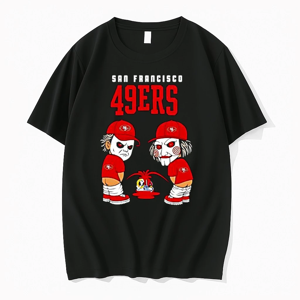 San Francisco 49ers Michael Myers Piss On Rams Seahawks Cardinals Shirts