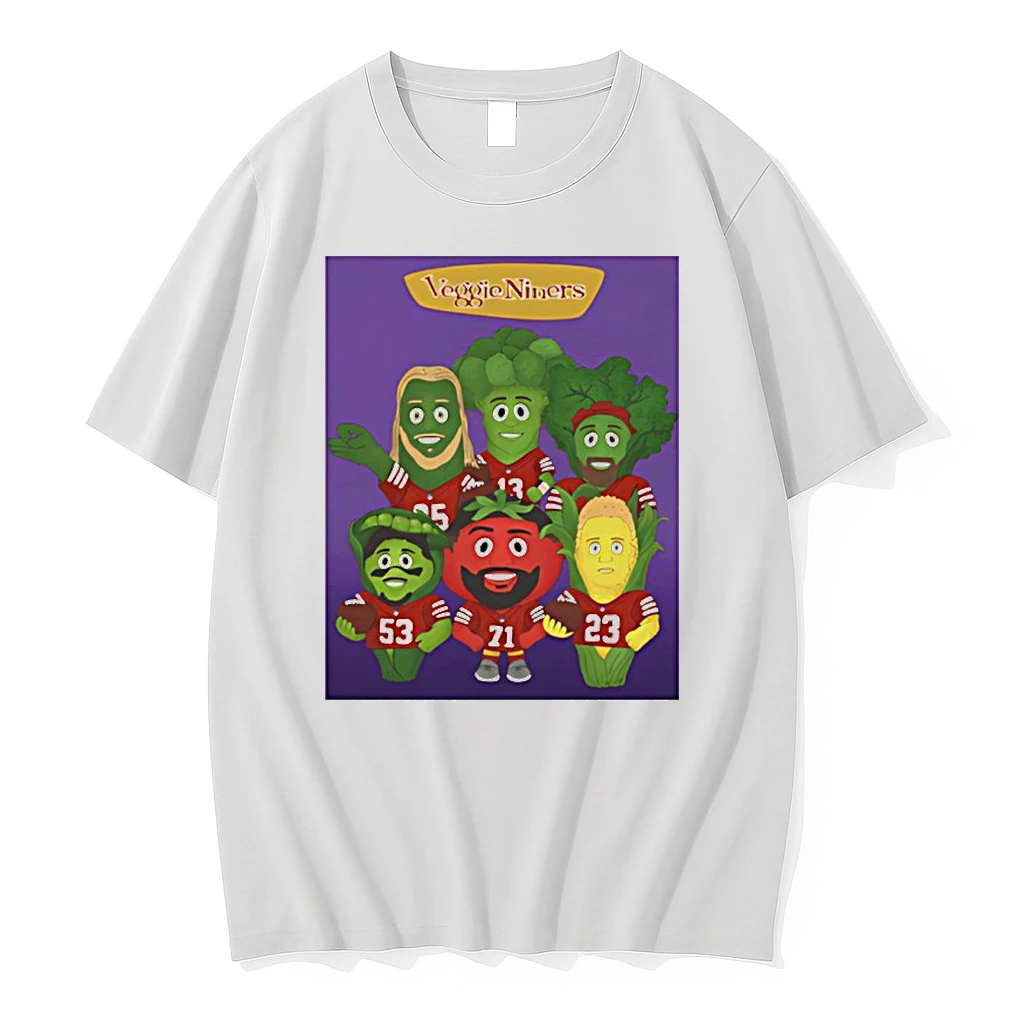 San Francisco 49ers Veggieniners Vegetable Players Funny Shirts