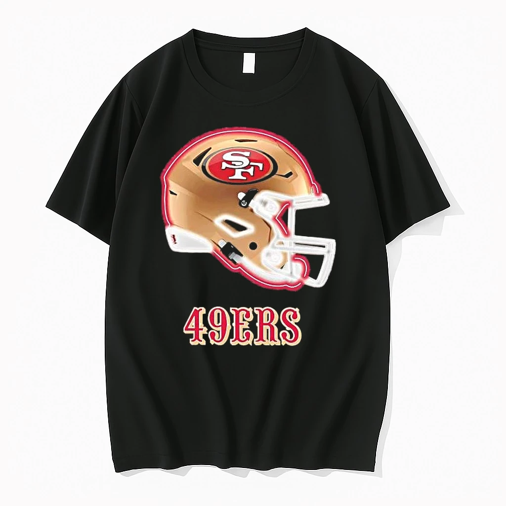 San Francisco 49ers Helmet Shirts