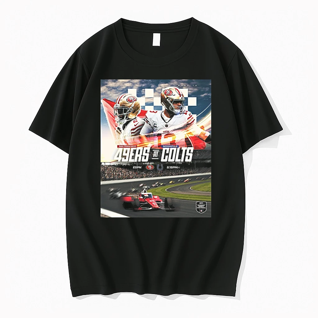 San Francisco 49ers Vs Indianapolis Colts Week 16 Monday Night Football 2025 Shirts