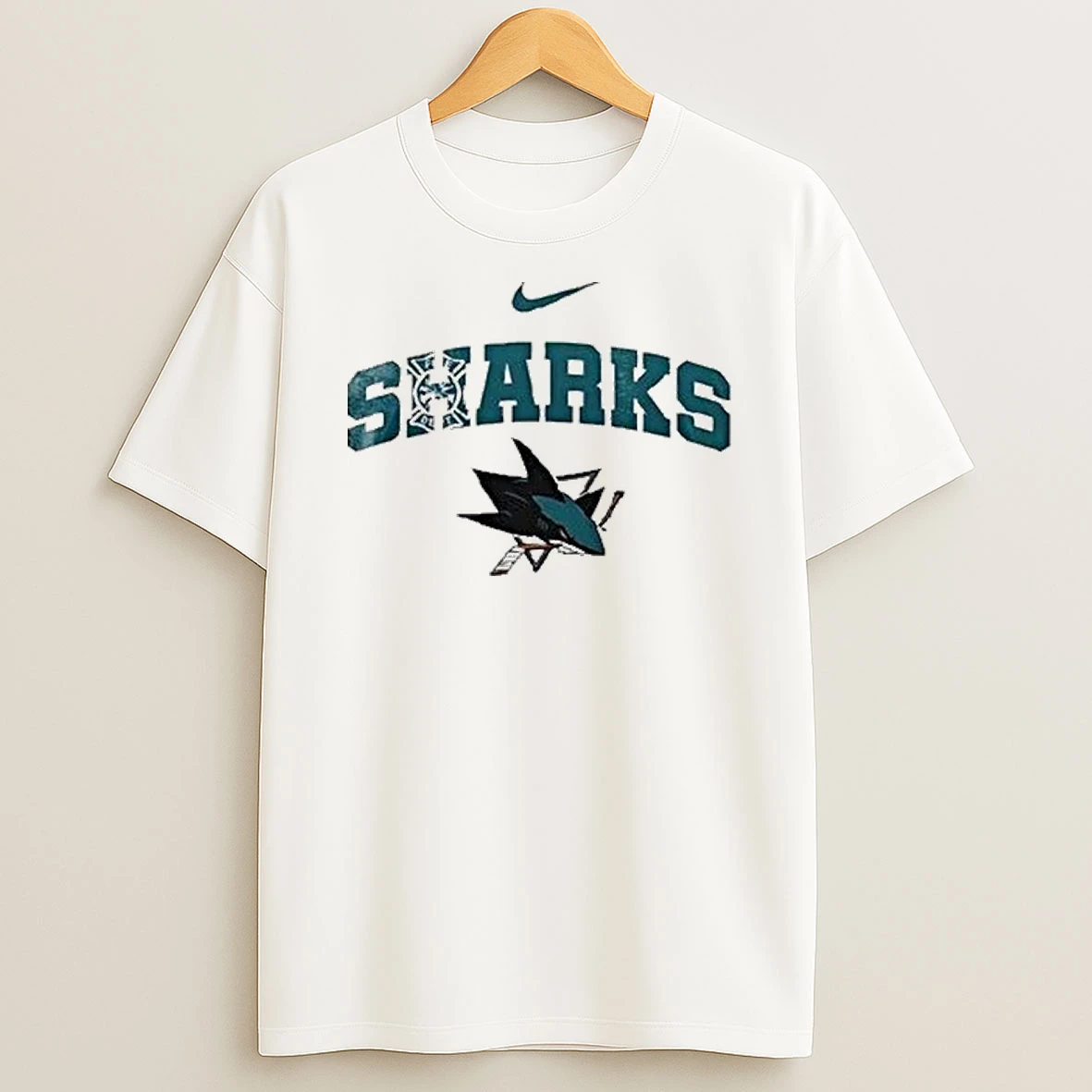 San Jose Sharks Fire Dept First In Last Out Logo Shirts
