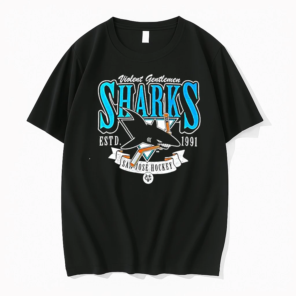 San Jose Sharks Violent Gentlemen Established Distressed Shirts