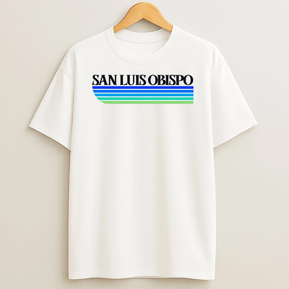 San Luis Obispo California Retro San Luis Obispo Ca Cv29x Shirts