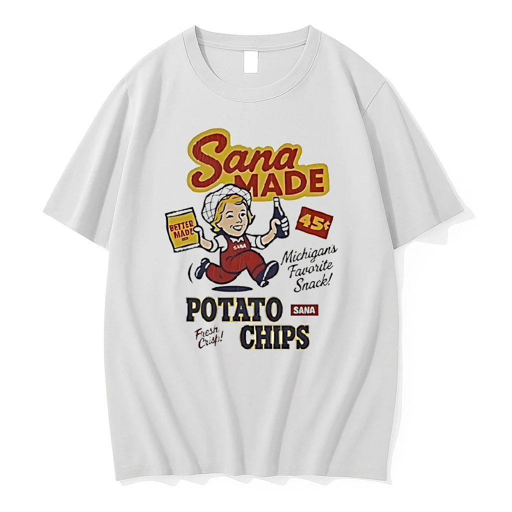 Sana Made Potato Chips Better Made Michigans Favorite Snack Cartoon Shirts