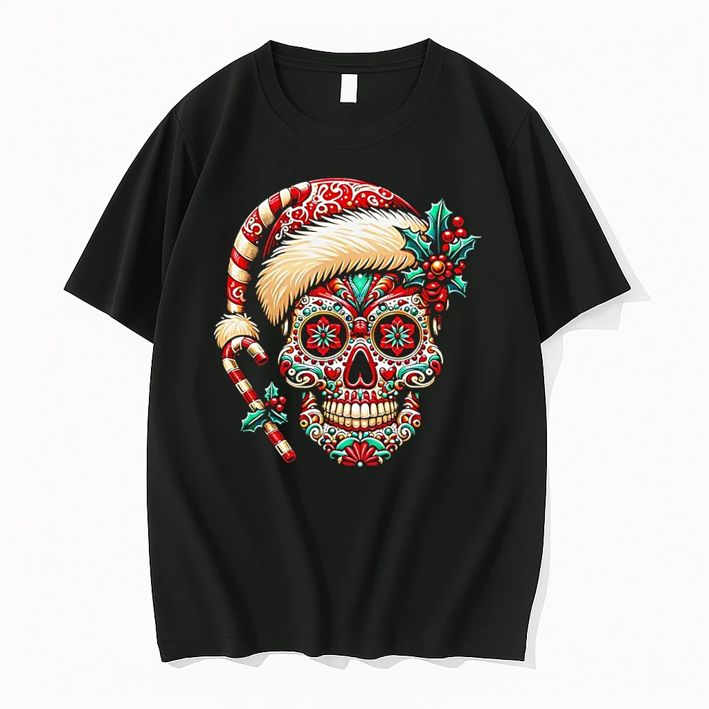 Sancho Claus Calavera Christmas 2025 Shirts