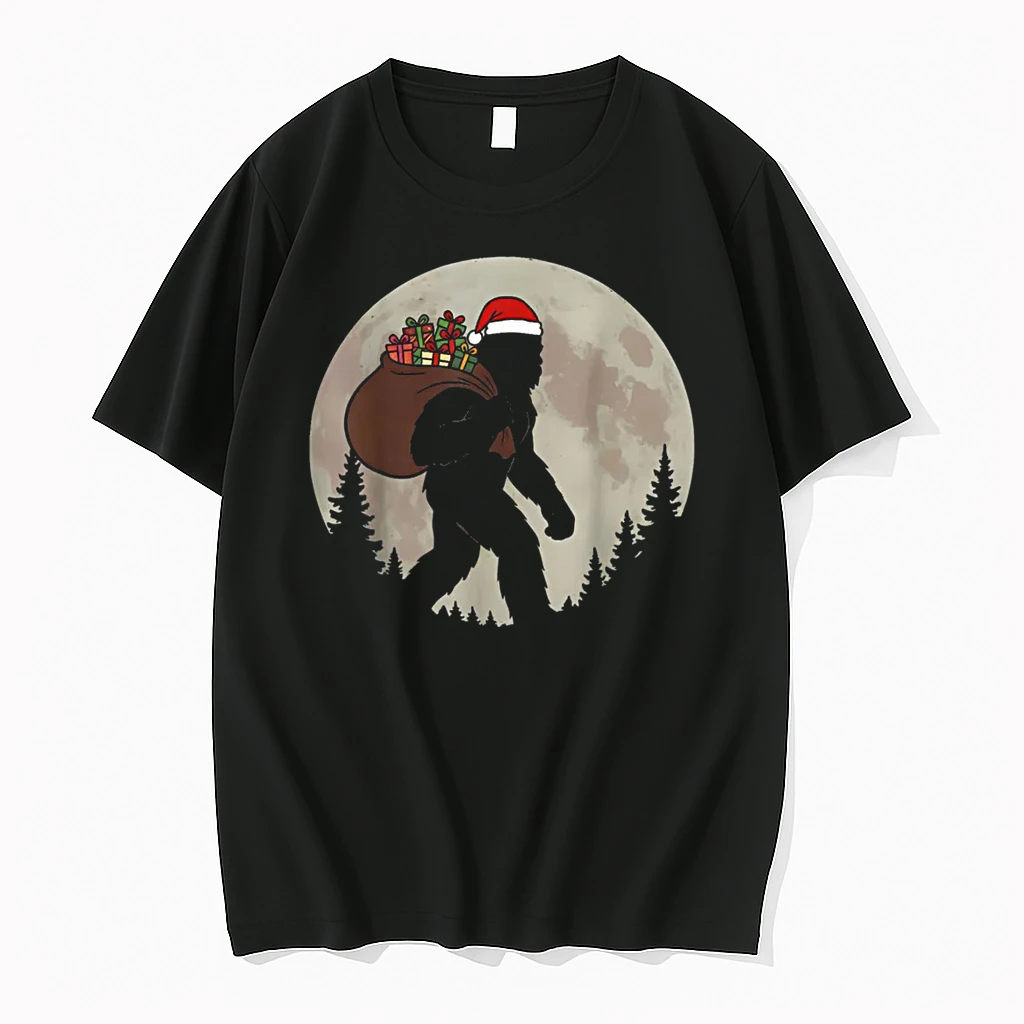 Santa Big Foot Christmas Shirts