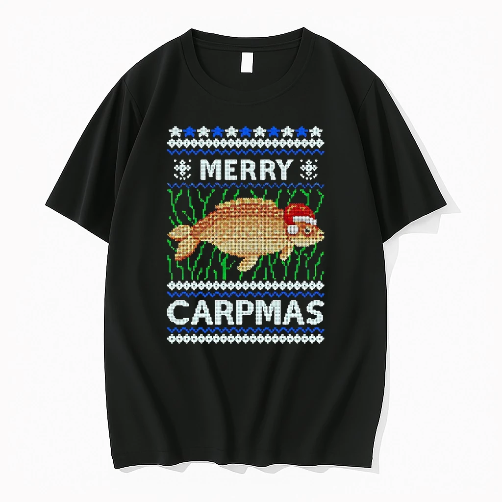 Santa Claus Carpmas Merry Carpmas Ugly Christmas Shirts