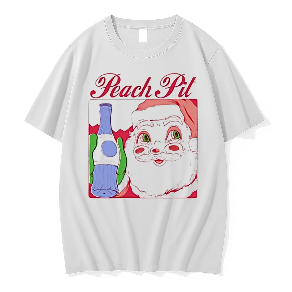 Santa Claus Peach Pit Graphic Shirts