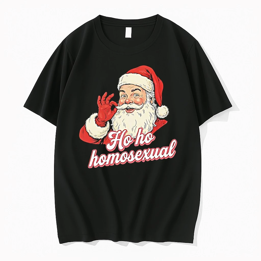 Santa Claus Ho Ho Homosexual Shirts