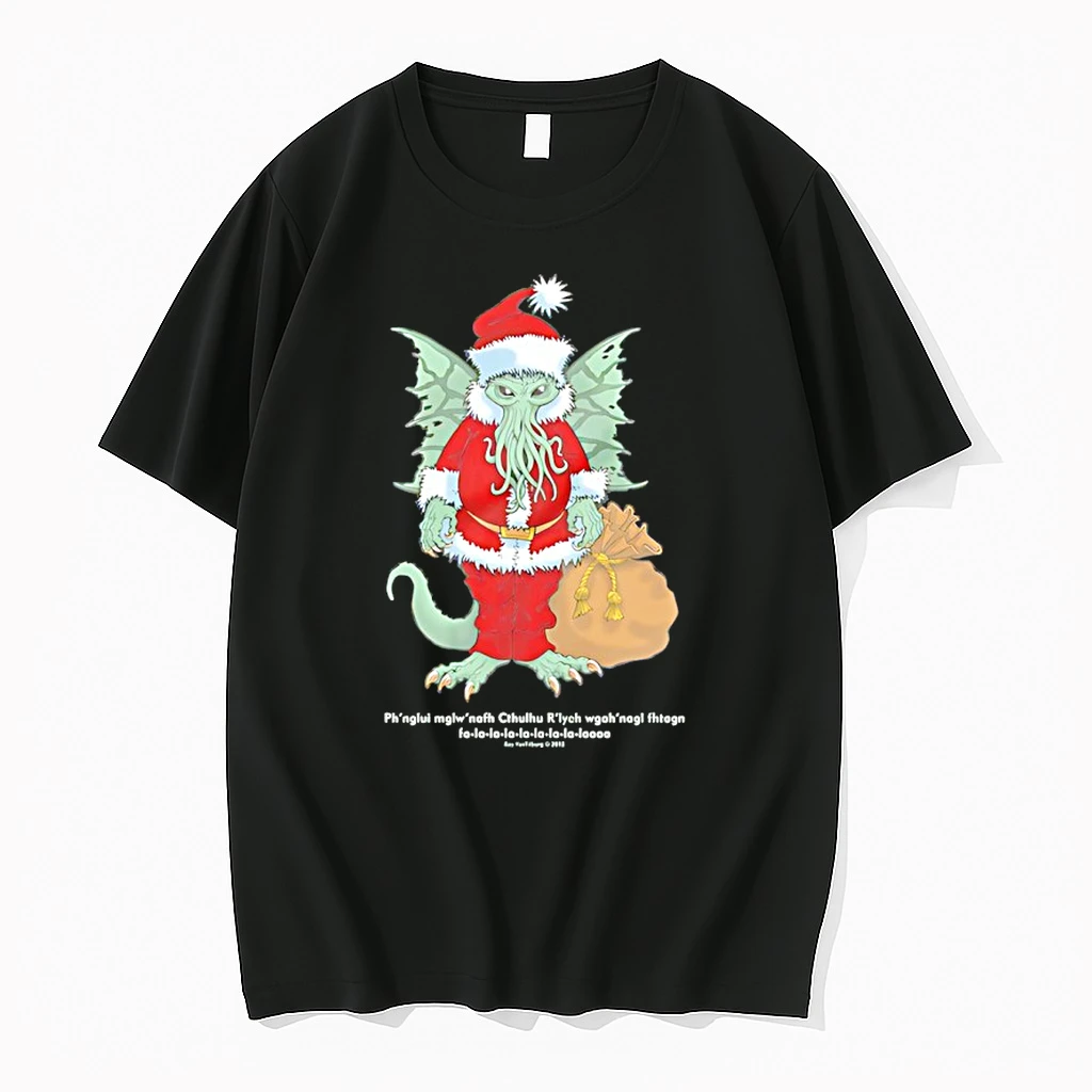 Santa Cthulhu Merry Christmas Shirts