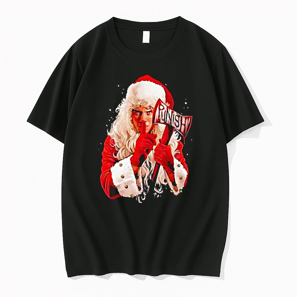 Santa Watching Punish Axe Christmas Shirts