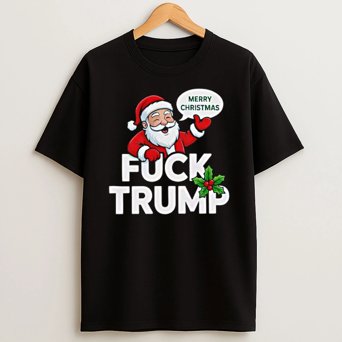 Santas Anti Trump Fuck Trump Merry Christmas Shirts
