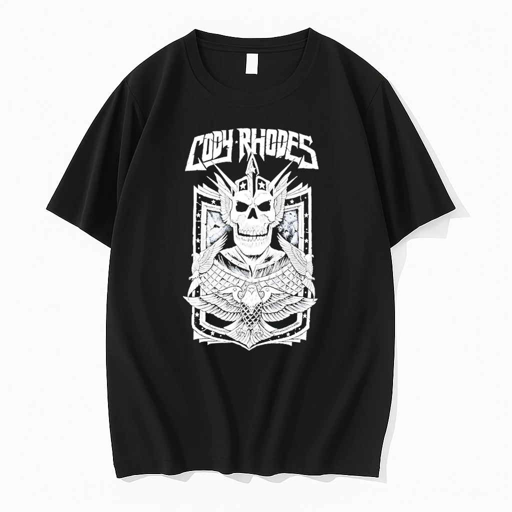 Sawblade Cody Rhodes Skeleton Crest Shirts