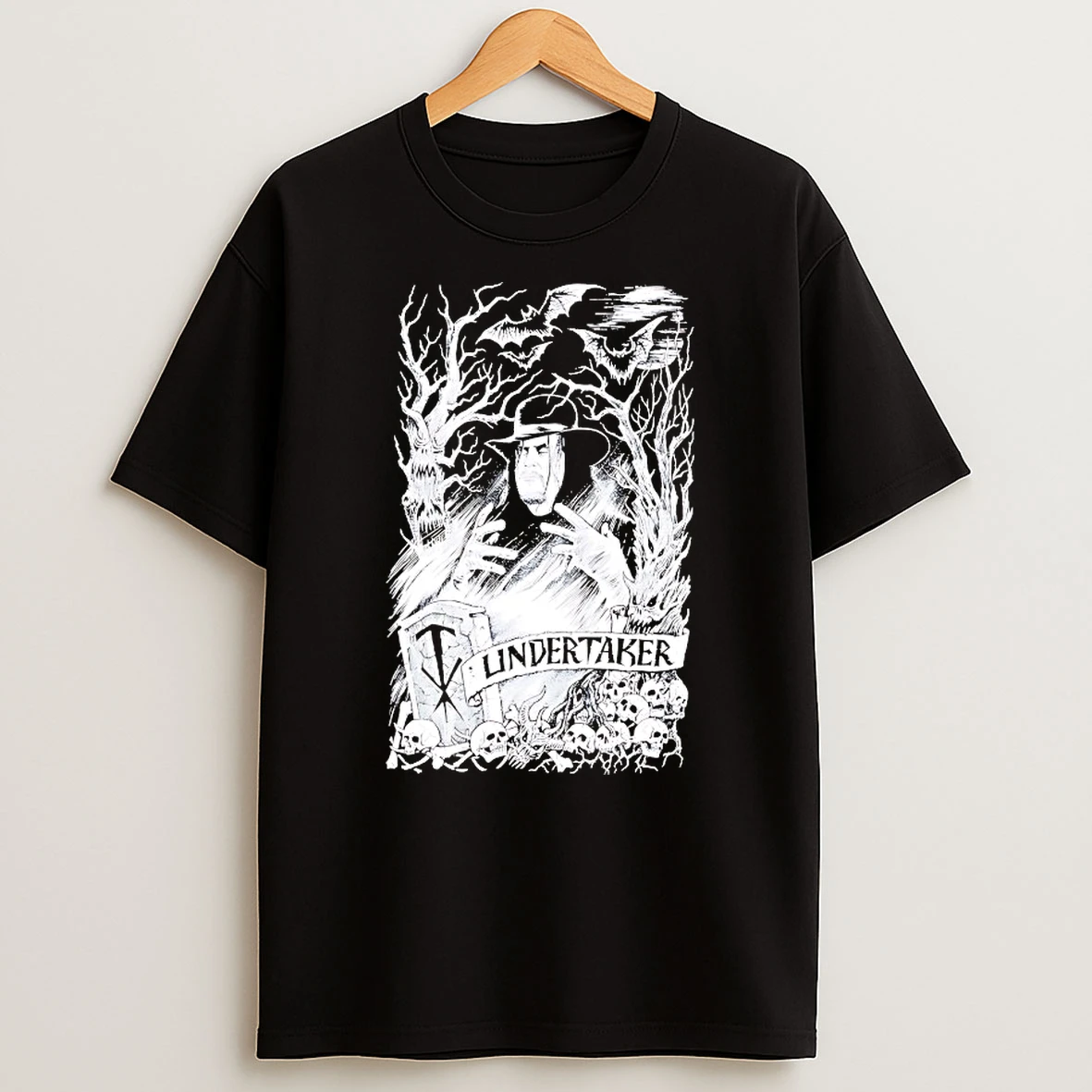 Sawblade Undertaker Graveyard Shirts