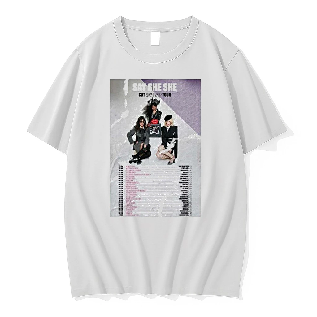 Say She She Cut And Rewind Us Tour 2026 Shirts