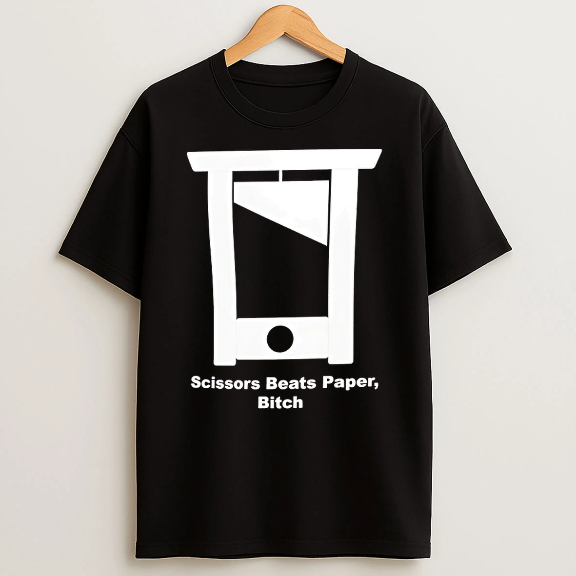 Scissors Beats Paper Bitch Shirts