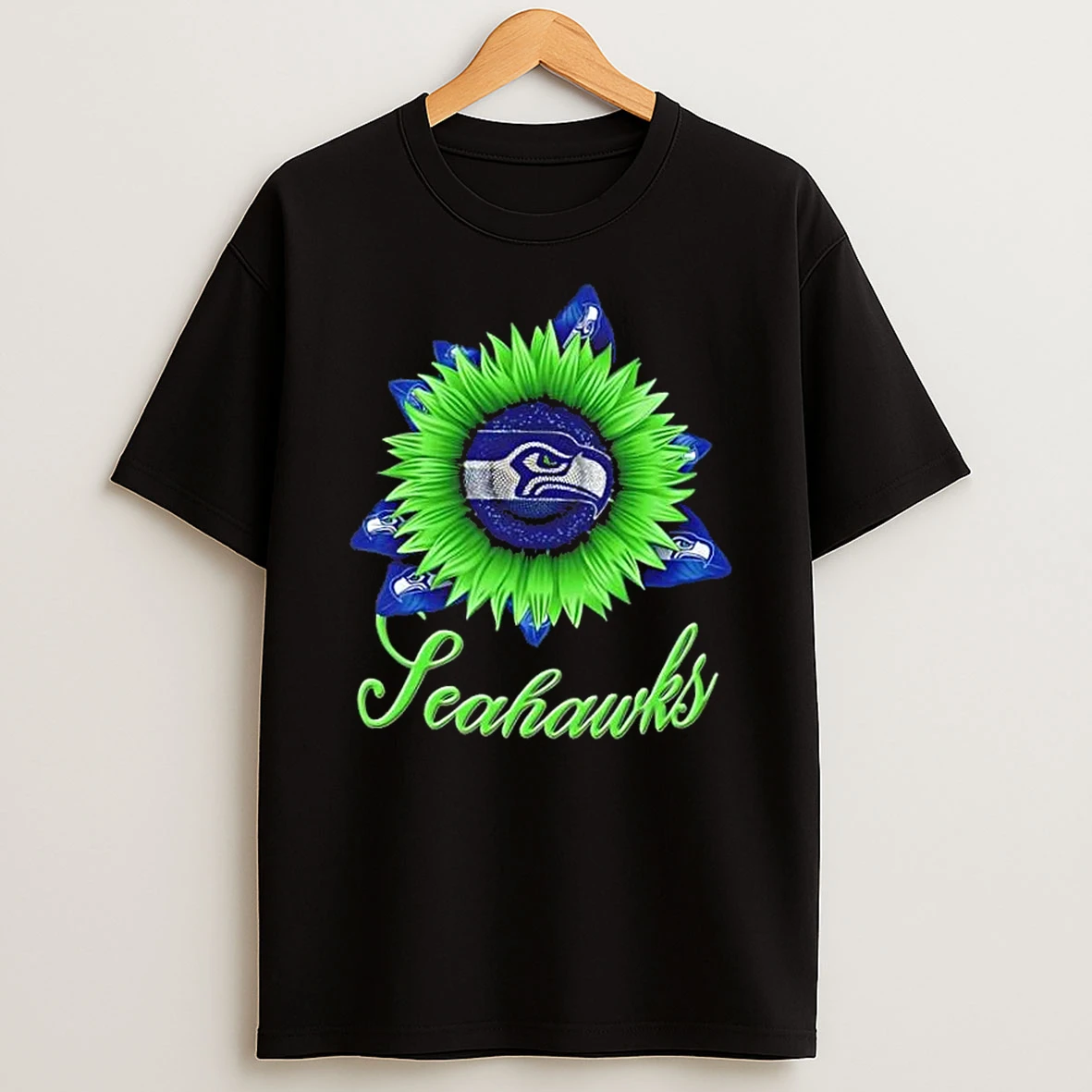 Seattle Seahawks Football X Sunflower Graphic Shirts