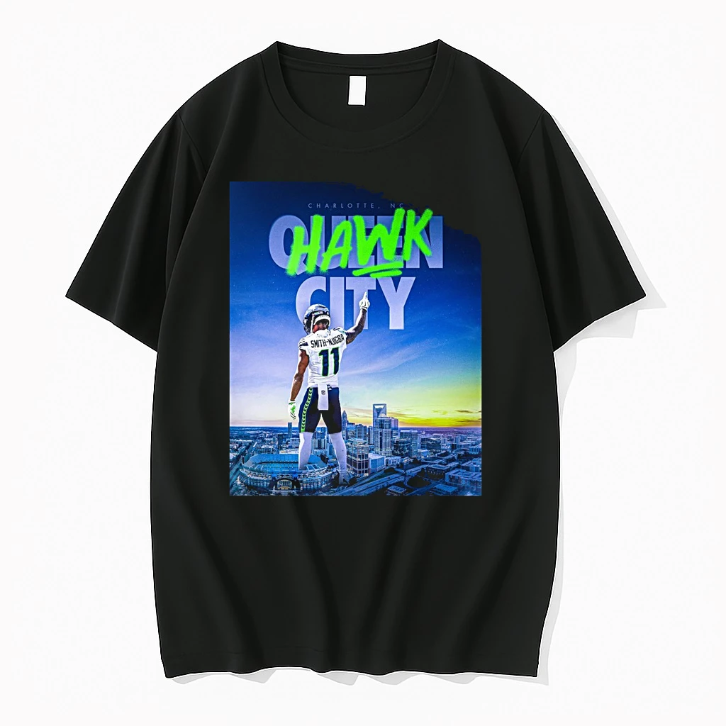 Seattle Seahawks Jaxon Smith Njigba Hawk Queen City Charlotte Nc Shirts