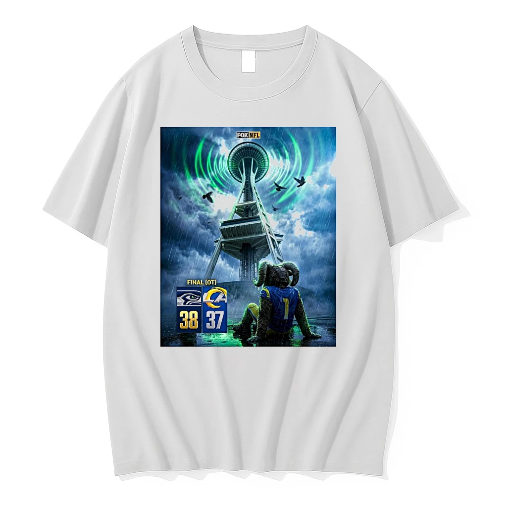 Seattle Seahawks Defeated Los Angeles Rams Final Score 38 37 Nfl Fox Shirts