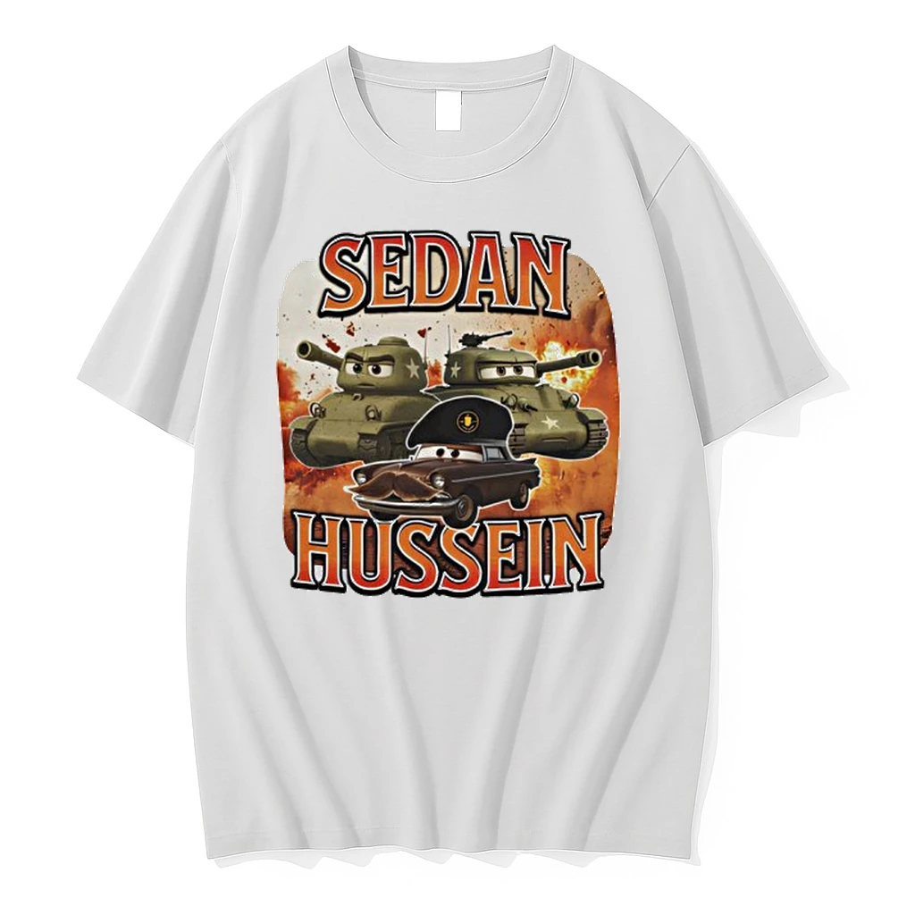 Sedan Hussein Tank Graphic Shirts
