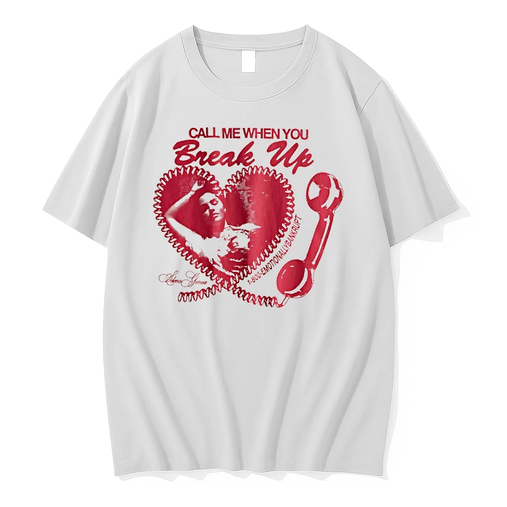 Selena Gomez Call Me When You Break Up Graphic Shirts