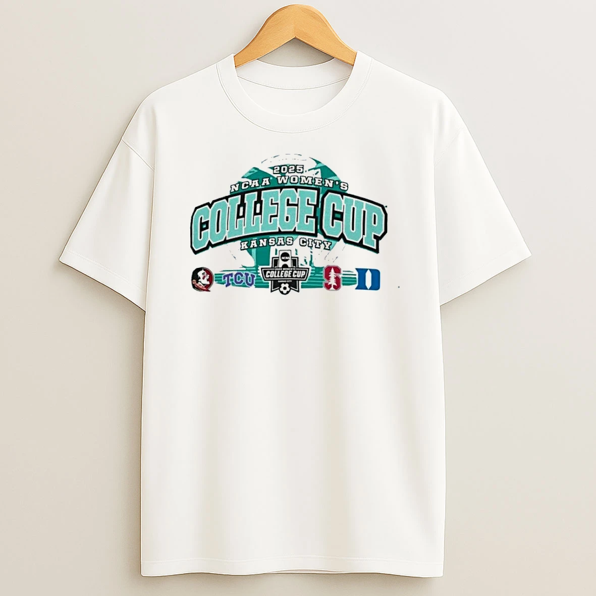 Semifinals Teams 2025 Ncaa Womens College Cup Shirts