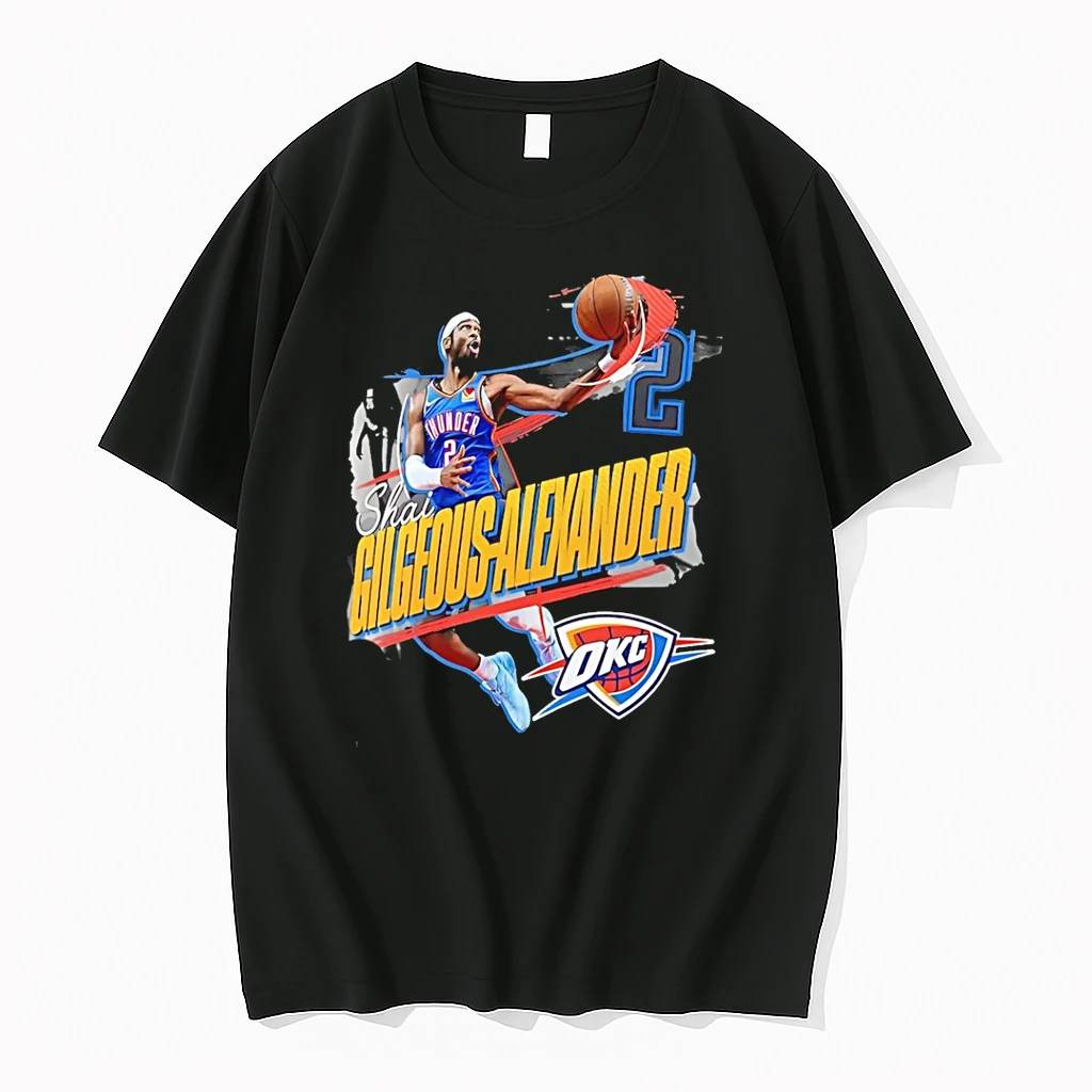 Shai Gilgeous Alexander Oklahoma City Thunder Start Of Season 2025 Shirts