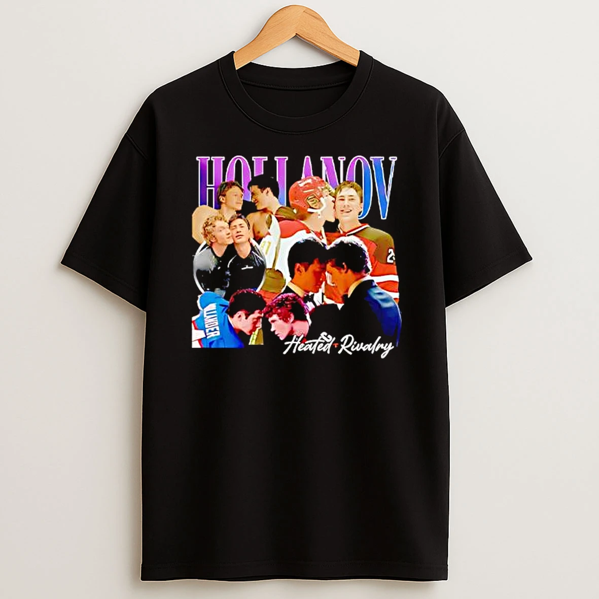 Shane Hollander And Ilya Rozanov Hollanov Heated Rivalry Movie Graphic Shirts