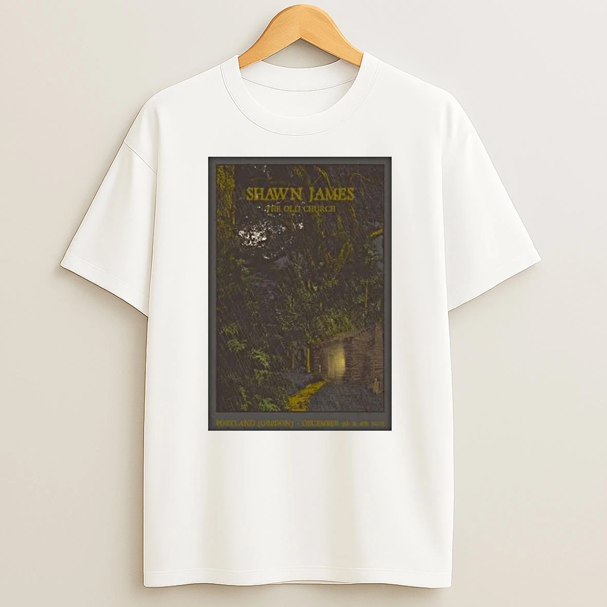 Shawn James Portland Tour On Dec 5 6 2025 Shirts