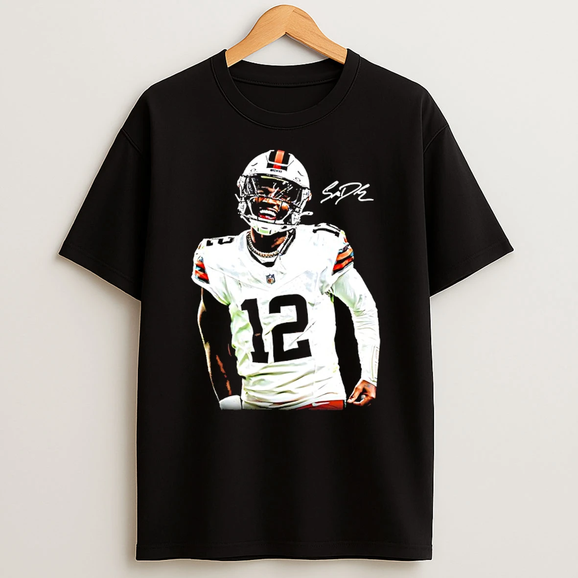 Shedeur Sanders Cleveland Browns The Debut Graphic Signature Shirts