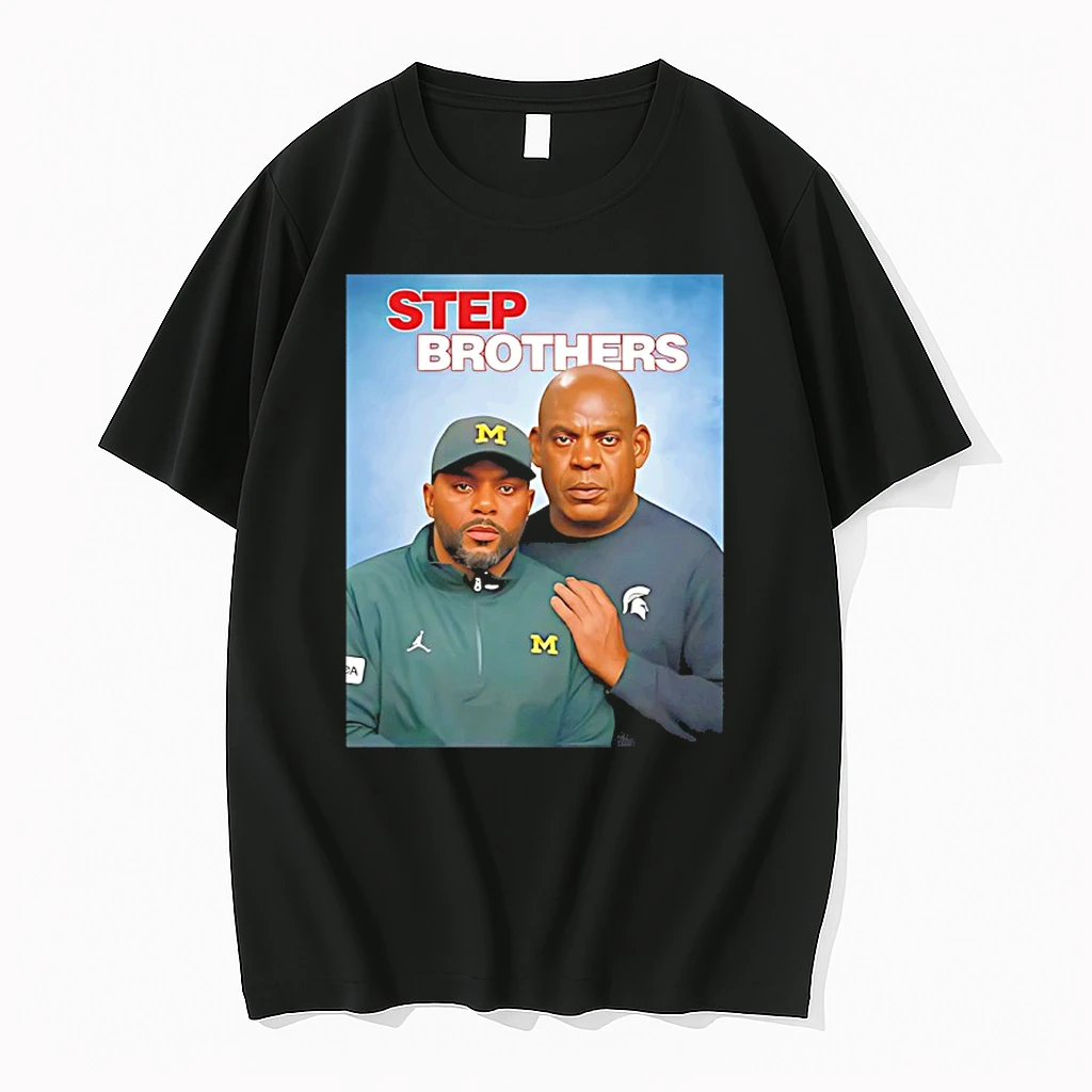Sherrone Moore Mel Tucker Step Brothers Graphic Shirts